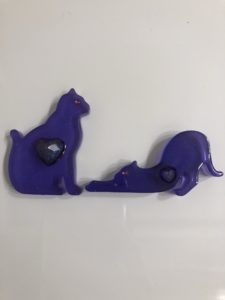 Cat magnet set