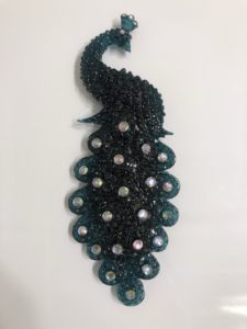 Peacock magnet
