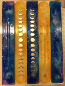 Celestial incense stick burners