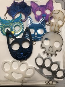 Self defense keychains